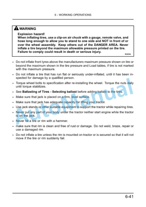New Holland 6010, 6510, 7510 Tractor Operation and Maintenance Manual 48134654 4 New Holland 6010, 6510, 7510 Tractor Operation and Maintenance Manual 48134654 - Image 4