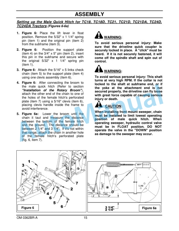 New Holland 60CO 60in Rotary Broom Operation and Maintenance Manual 87580886 3 New Holland 60CO 60in Rotary Broom Operation and Maintenance Manual 87580886-3