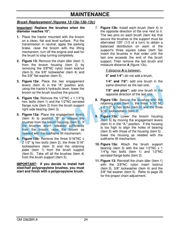 New Holland 60CO 60in Rotary Broom Operation and Maintenance Manual 87580886 4 New Holland 60CO 60in Rotary Broom Operation and Maintenance Manual 87580886-4