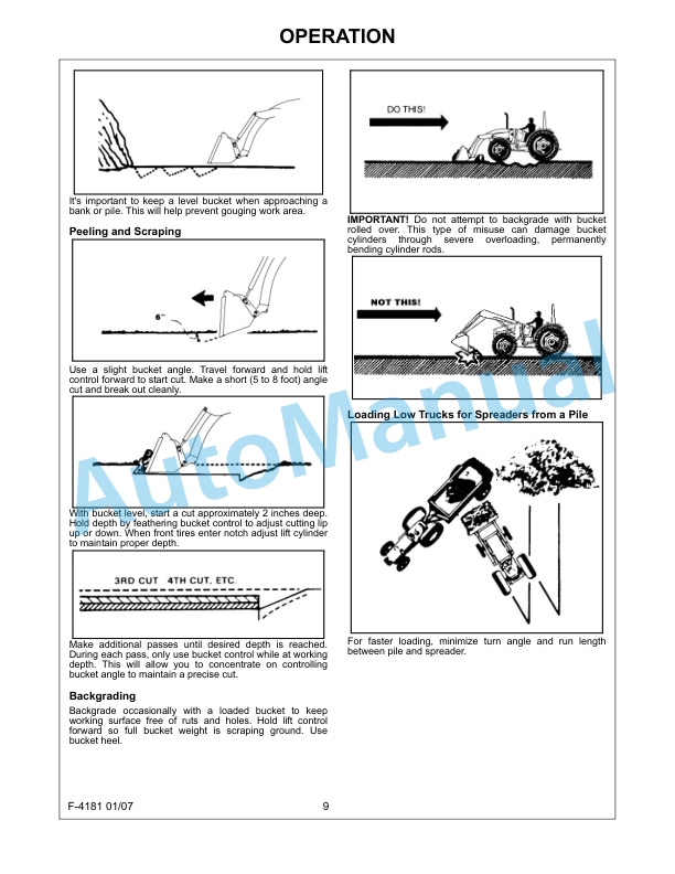 New Holland 610TL Series Farm Loader Operation and Maintenance Manual 87621692 3 New Holland 610TL Series Farm Loader Operation and Maintenance Manual 87621692-3