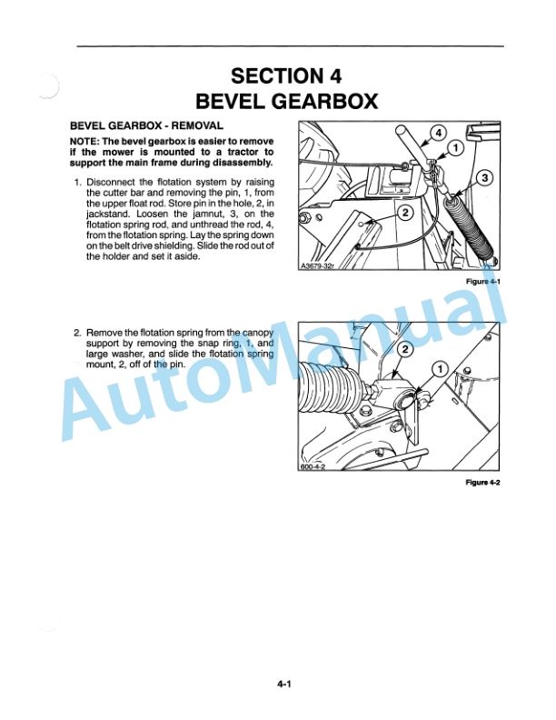 New Holland 615, 616, 617 Repair Manual 86578412 3 New Holland 615, 616, 617 Repair Manual 86578412 - Image 3