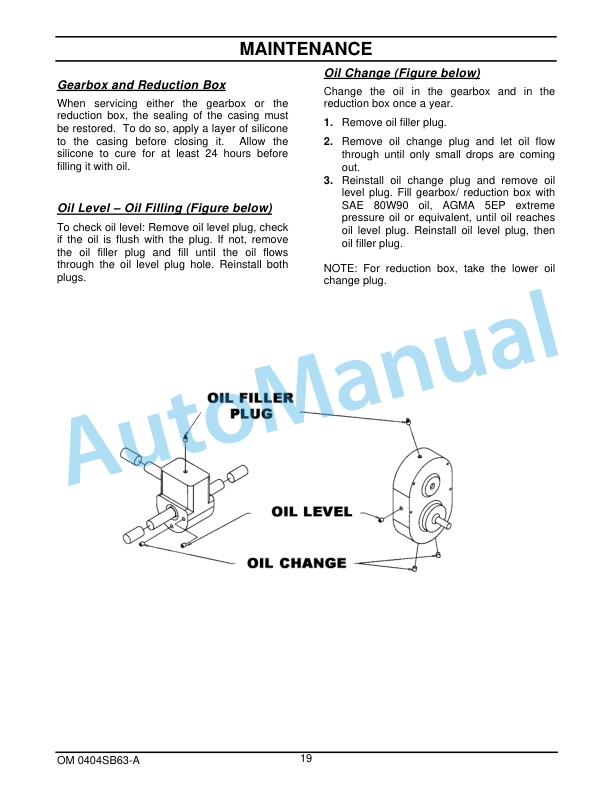 New Holland 63CSH 63in Two Stage Snowblower Operation and Maintenance Manual 47598025 4 New Holland 63CSH 63in Two Stage Snowblower Operation and Maintenance Manual 47598025-4