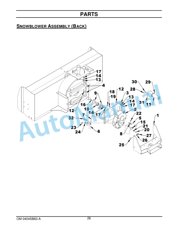 New Holland 63CSH 63in Two Stage Snowblower Operation and Maintenance Manual 47598025 5 New Holland 63CSH 63in Two Stage Snowblower Operation and Maintenance Manual 47598025-5