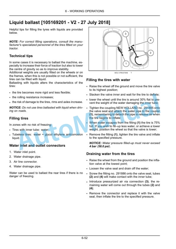 New Holland 65, 75 PowerStart Tractor Operation and Maintenance Manual 51519280 4 New Holland 65, 75 PowerStart Tractor Operation and Maintenance Manual 51519280 - Image 4