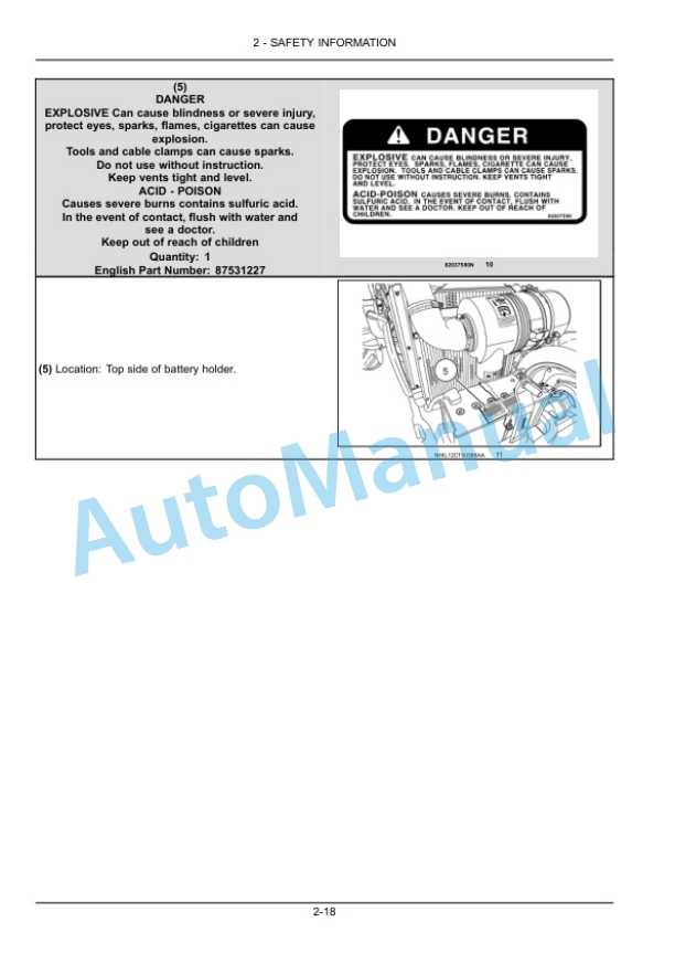 New Holland 65, 75 Workmaster Tractor Operation and Maintenance Manual 47412148 2 New Holland 65, 75 Workmaster Tractor Operation and Maintenance Manual 47412148-2