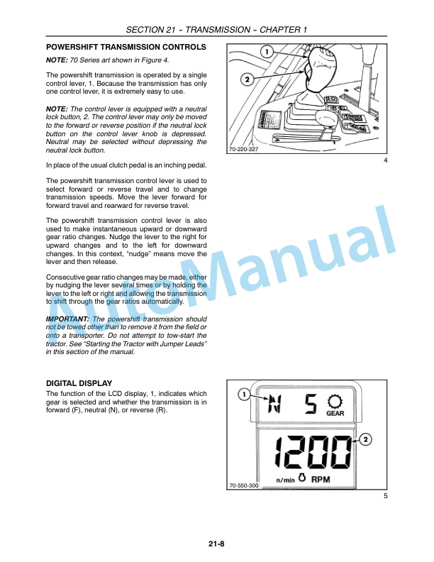New Holland 70, 70A Series Tractor Repair Manual 87018723 4 New Holland 70, 70A Series Tractor Repair Manual 87018723 - Image 4