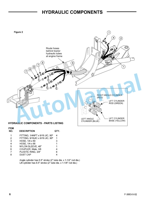 New Holland 702C Series Front Blade Operation and Maintenance Manual 87012637 3 New Holland 702C Series Front Blade Operation and Maintenance Manual 87012637-3
