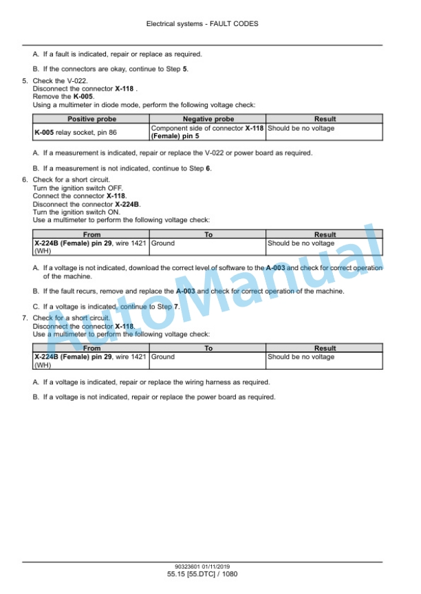 New Holland 7030L Grape Harvester Service Manual 90323601 5 New Holland 7030L Grape Harvester Service Manual 90323601 - Image 5