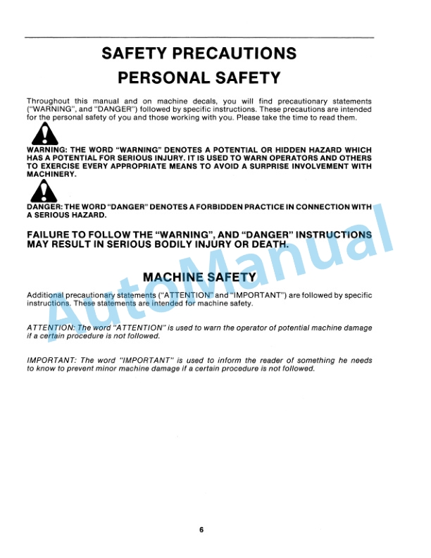 New Holland 7106Q, 7108Q Quick Attach Loader Operation and Maintenance Manual 43591002 2 New Holland 7106Q, 7108Q Quick Attach Loader Operation and Maintenance Manual 43591002-2