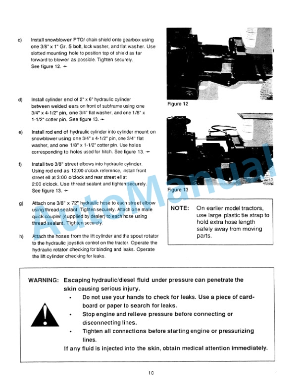 New Holland 716B Series 48in Front Mount Snowblower Attachment Operation and Maintenance Manual 42871650 4 New Holland 716B Series 48in Front Mount Snowblower Attachment Operation and Maintenance Manual 42871650-4