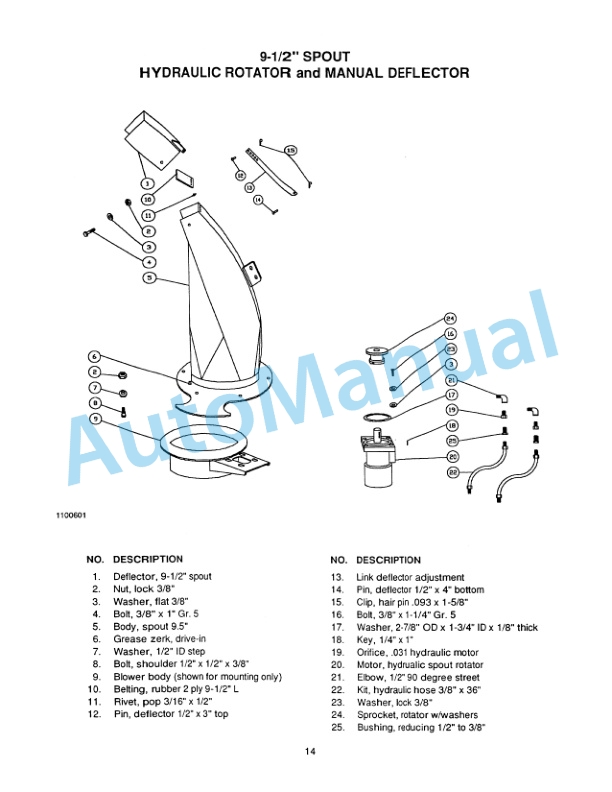 New Holland 716B Series 48in Front Mount Snowblower Attachment Operation and Maintenance Manual 42871650 5 New Holland 716B Series 48in Front Mount Snowblower Attachment Operation and Maintenance Manual 42871650-5