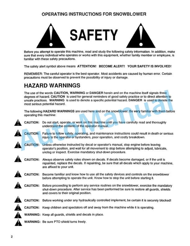 New Holland 716B Series For MC Mower Operation and Maintenance Manual 86608540 2 New Holland 716B Series For MC Mower Operation and Maintenance Manual 86608540-2