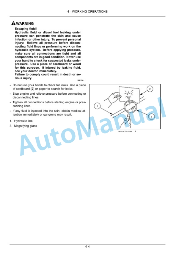 New Holland 72CBH, 84CBH Attachment Operation and Maintenance Manual 48082148 4 New Holland 72CBH, 84CBH Attachment Operation and Maintenance Manual 48082148-4