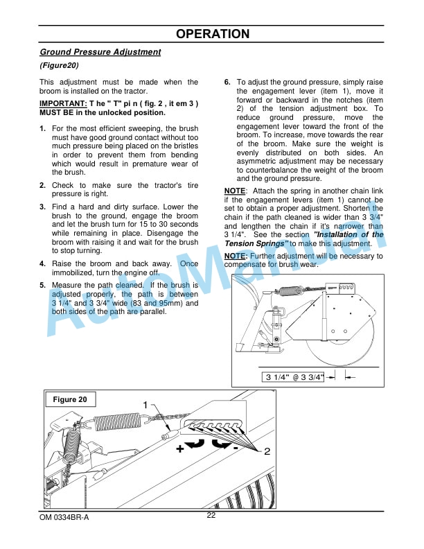 New Holland 72CO 72in Hydraulic Rotary Broom Operation and Maintenance Manual 87603058 4 New Holland 72CO 72in Hydraulic Rotary Broom Operation and Maintenance Manual 87603058-4