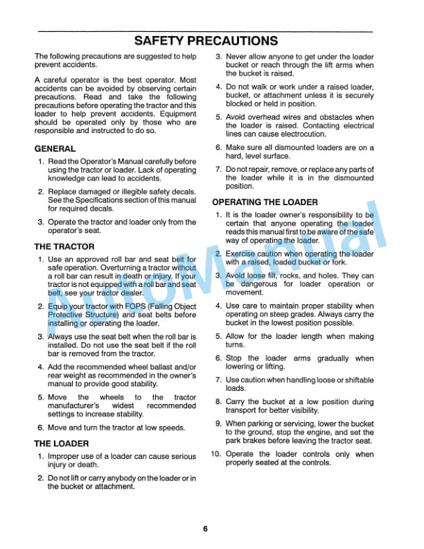 New Holland 7308 Tractor Operation and Maintenance Manual 42730810 2 New Holland 7308 Tractor Operation and Maintenance Manual 42730810-2
