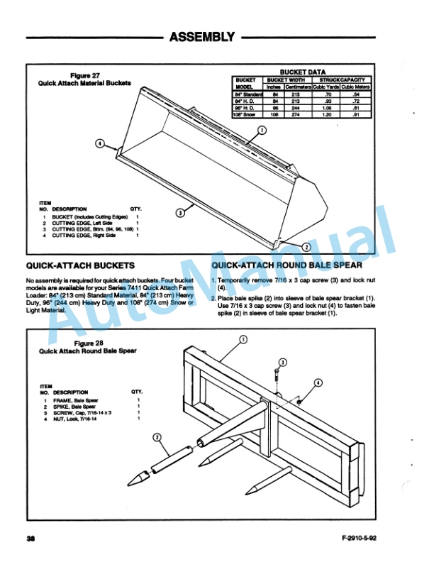 New Holland 7411 Series Quick Attach Farm Loader Operation and Maintenance Manual 42741111 5 New Holland 7411 Series Quick Attach Farm Loader Operation and Maintenance Manual 42741111-5