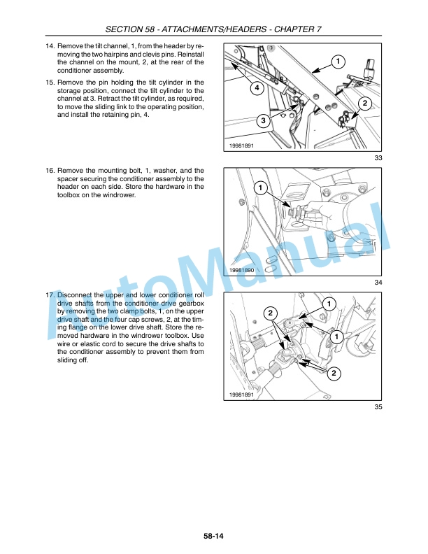 New Holland 750HD, 770HD Service Manual 84207373 5 New Holland 750HD, 770HD Service Manual 84207373-5