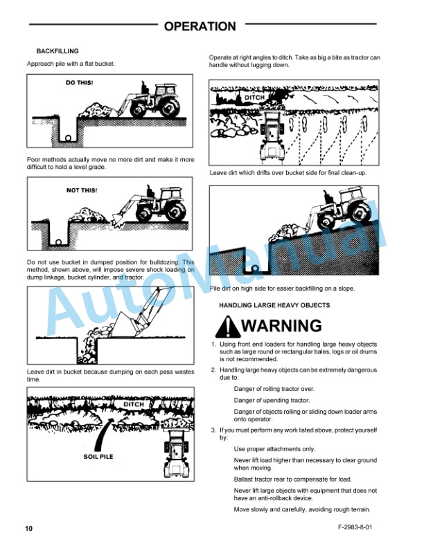 New Holland 7514 Series Quick Attach Farm Loader Operation and Maintenance Manual 86705169 3 New Holland 7514 Series Quick Attach Farm Loader Operation and Maintenance Manual 86705169-3