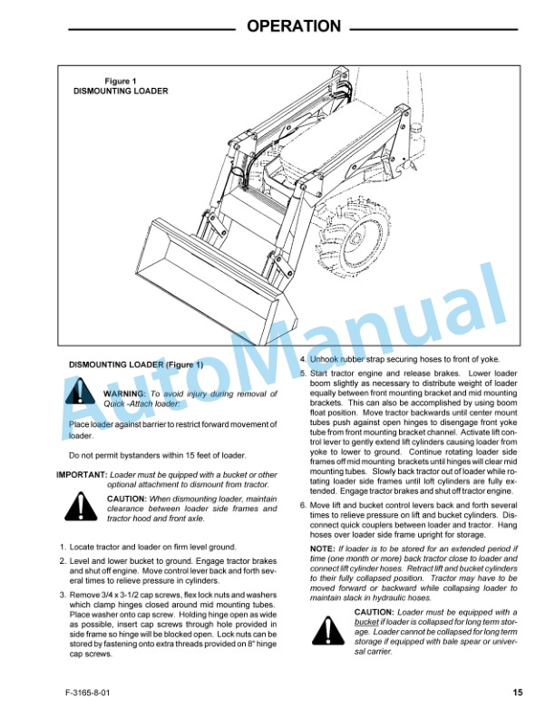 New Holland 7514 Series Quick Attach Farm Loader Operation and Maintenance Manual 86705169 4 New Holland 7514 Series Quick Attach Farm Loader Operation and Maintenance Manual 86705169-4