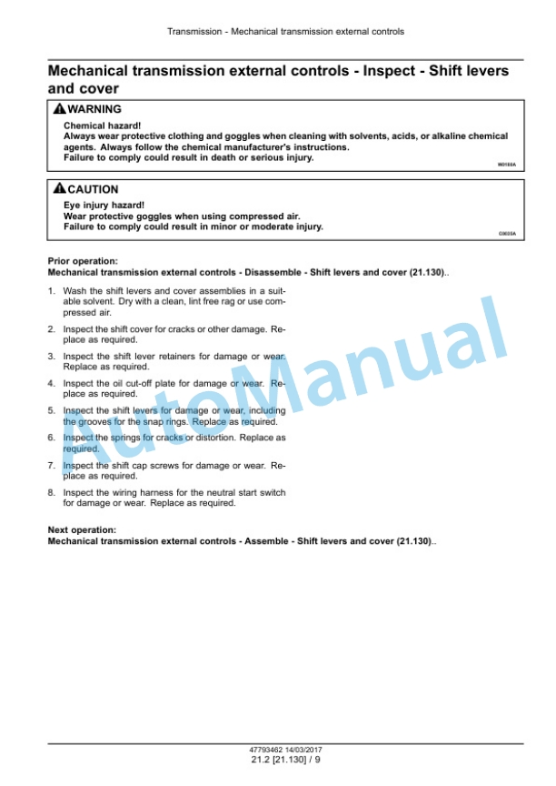 New Holland 7630, 8030 Tier 3 Tractor Service Manual 47793462 2 New Holland 7630, 8030 Tier 3 Tractor Service Manual 47793462 - Image 2