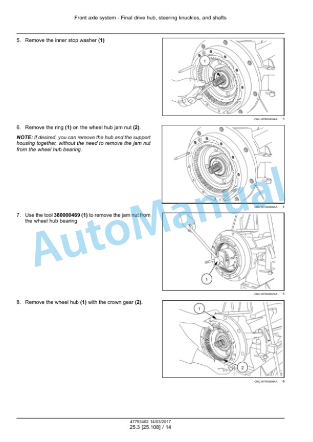 New Holland 7630, 8030 Tier 3 Tractor Service Manual 47793462 3 New Holland 7630, 8030 Tier 3 Tractor Service Manual 47793462 - Image 3