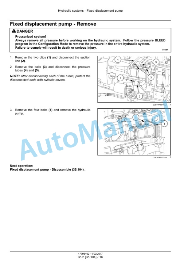 New Holland 7630, 8030 Tier 3 Tractor Service Manual 47793462 4 New Holland 7630, 8030 Tier 3 Tractor Service Manual 47793462 - Image 4