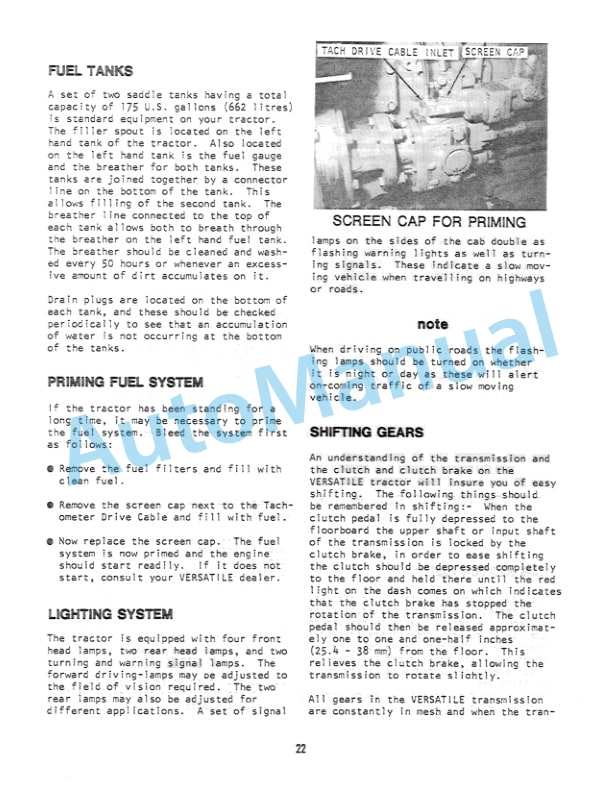 New Holland 800, 850 4WD Tractor Operation and Maintenance Manual 42080021 3 New Holland 800, 850 4WD Tractor Operation and Maintenance Manual 42080021 - Image 3