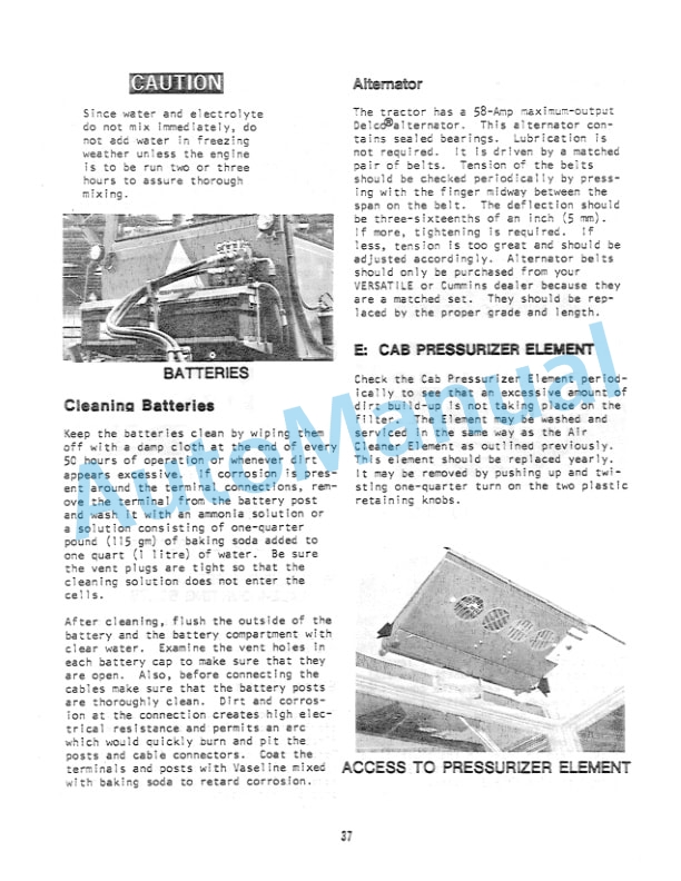 New Holland 800, 850 4WD Tractor Operation and Maintenance Manual 42080021 4 New Holland 800, 850 4WD Tractor Operation and Maintenance Manual 42080021 - Image 4