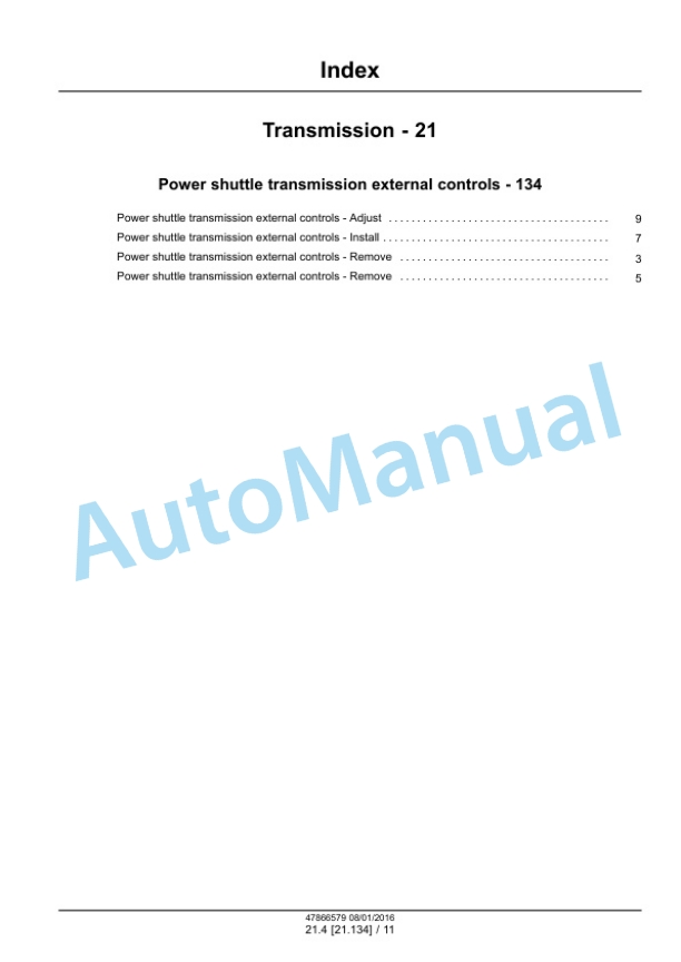 New Holland 8010, 9010 Tractor Service Manual 47866579 2 New Holland 8010, 9010 Tractor Service Manual 47866579 - Image 2