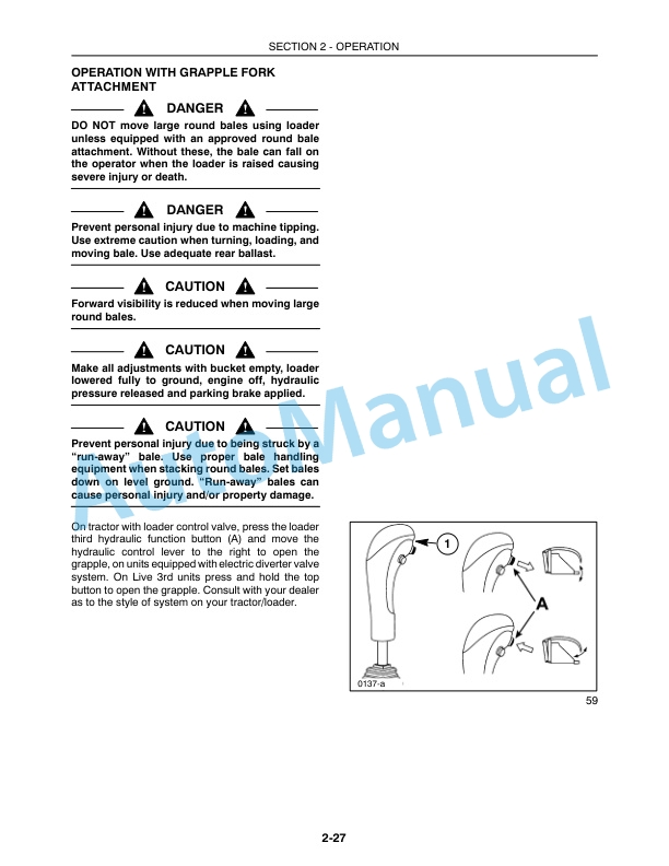 New Holland 810TL, 820TL Operation and Maintenance Manual 84157372 4 New Holland 810TL, 820TL Operation and Maintenance Manual 84157372 - Image 4