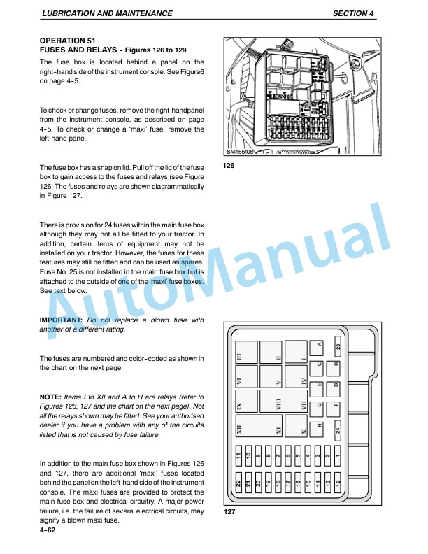 New Holland 8160, 8260, 8360, 8560 Operation and Maintenance Manual 86593406 5 New Holland 8160, 8260, 8360, 8560 Operation and Maintenance Manual 86593406 - Image 5