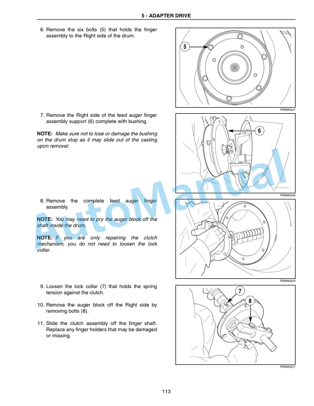 New Holland 82C, 83C, CA20 Service Manual 84135860 3 New Holland 82C, 83C, CA20 Service Manual 84135860 - Image 3