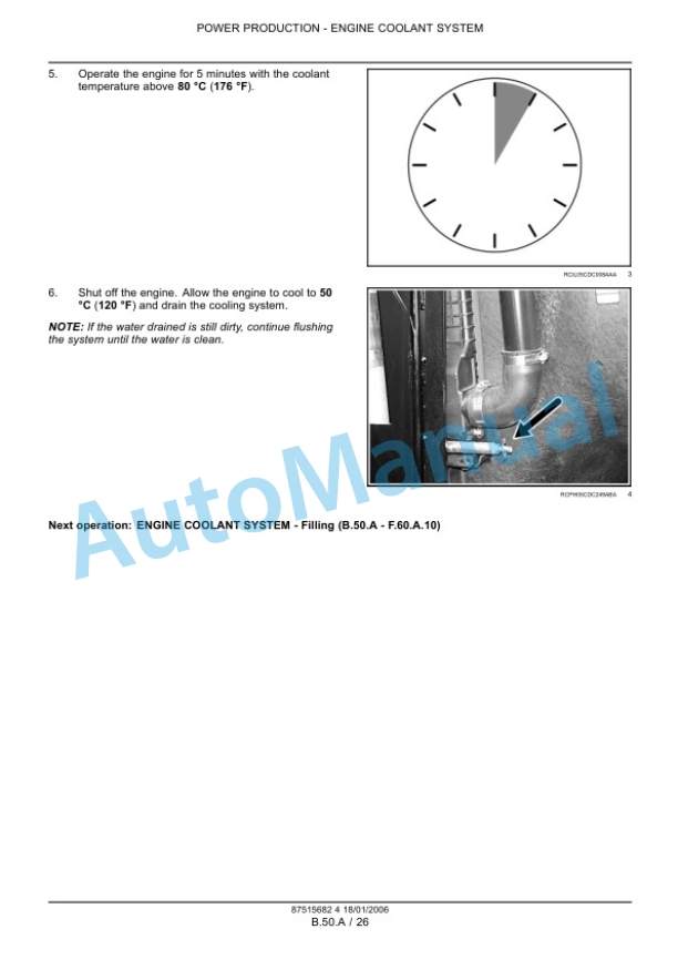 New Holland 8.3, 9.0L 6 Cylinder, 24 Valve CNH Engine With High Pressure Common Rail Fuel System Repair Manual 87515684 5 New Holland 8.3, 9.0L 6 Cylinder, 24 Valve CNH Engine With High Pressure Common Rail Fuel System Repair Manual 87515684-5