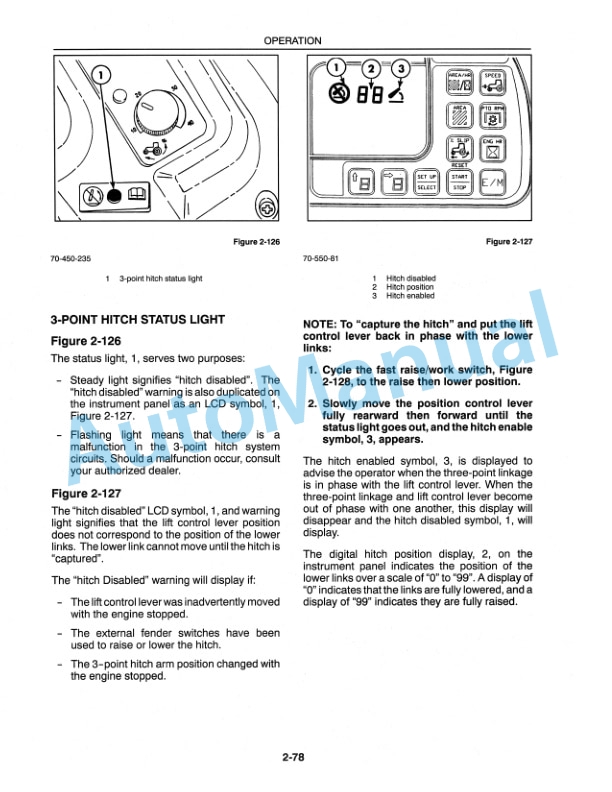 New Holland 8670, 8770, 8870, 8970 Operation and Maintenance Manual 86588682 3 New Holland 8670, 8770, 8870, 8970 Operation and Maintenance Manual 86588682-3