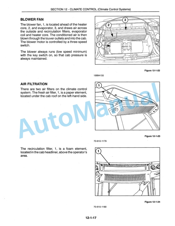 New Holland 8670, 8770, 8870, 8970 Repair Manual 86611822-2