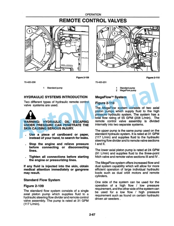 New Holland 8670, 8770, 8870, 8970 Tractor Operation and Maintenance Manual 42867043 3 New Holland 8670, 8770, 8870, 8970 Tractor Operation and Maintenance Manual 42867043-3