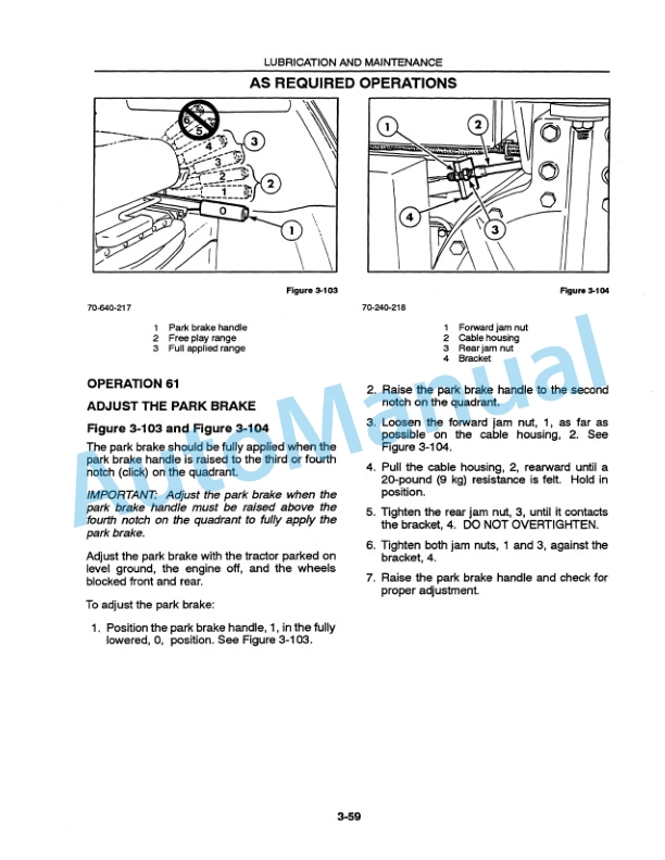 New Holland 8670, 8770, 8870, 8970 Tractor Operation and Maintenance Manual 42867043 5 New Holland 8670, 8770, 8870, 8970 Tractor Operation and Maintenance Manual 42867043-5