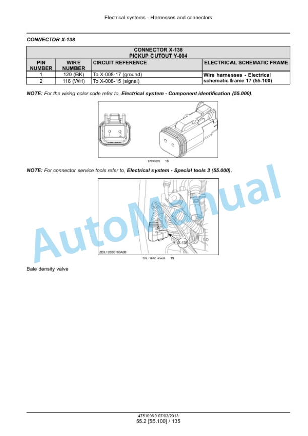 New Holland 870, 890, 1270, 1290, 330, 340 BigBaler Square Baler Service Manual 47510960 3 New Holland 870, 890, 1270, 1290, 330, 340 BigBaler Square Baler Service Manual 47510960-3