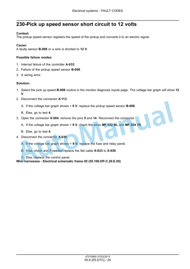 New Holland 870, 890, 1270, 1290, 330, 340 BigBaler Square Baler Service Manual 47510960 4 New Holland 870, 890, 1270, 1290, 330, 340 BigBaler Square Baler Service Manual 47510960-4