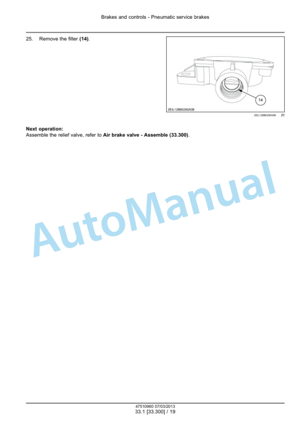 New Holland 870, 890, 1270, 1290, 330, 340 BigBaler Square Baler Service Manual 47534289 5 New Holland 870, 890, 1270, 1290, 330, 340 BigBaler Square Baler Service Manual 47534289-5