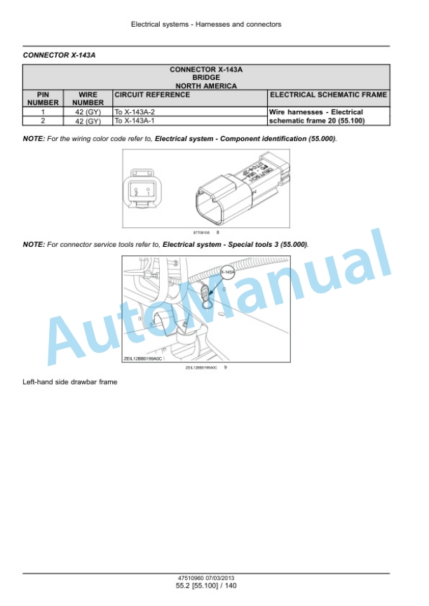 New Holland 870, 890, 1270, 1290, 330, 340 BigBaler Square Baler Service Manual 47534290 3 New Holland 870, 890, 1270, 1290, 330, 340 BigBaler Square Baler Service Manual 47534290-3