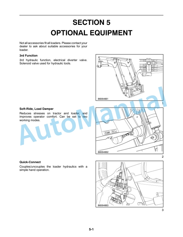 New Holland 870TL For TG Series Tractor Operation and Maintenance Manual 87561525 5 New Holland 870TL For TG Series Tractor Operation and Maintenance Manual 87561525-5