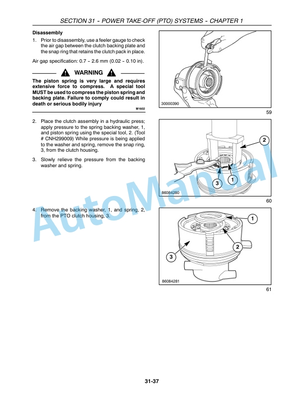 New Holland 8N Boomer Tractor Service Manual 84307374 3 New Holland 8N Boomer Tractor Service Manual 84307374 - Image 3