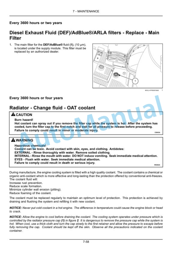 New Holland 90, 100, 110, 120 Tractor Operation and Maintenance Manual 51594058 5 New Holland 90, 100, 110, 120 Tractor Operation and Maintenance Manual 51594058 - Image 5