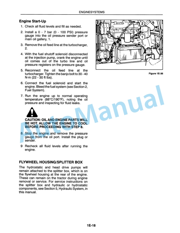 New Holland 9030, 9030E Engine Repair Manual 40903001 4 New Holland 9030, 9030E Engine Repair Manual 40903001-4