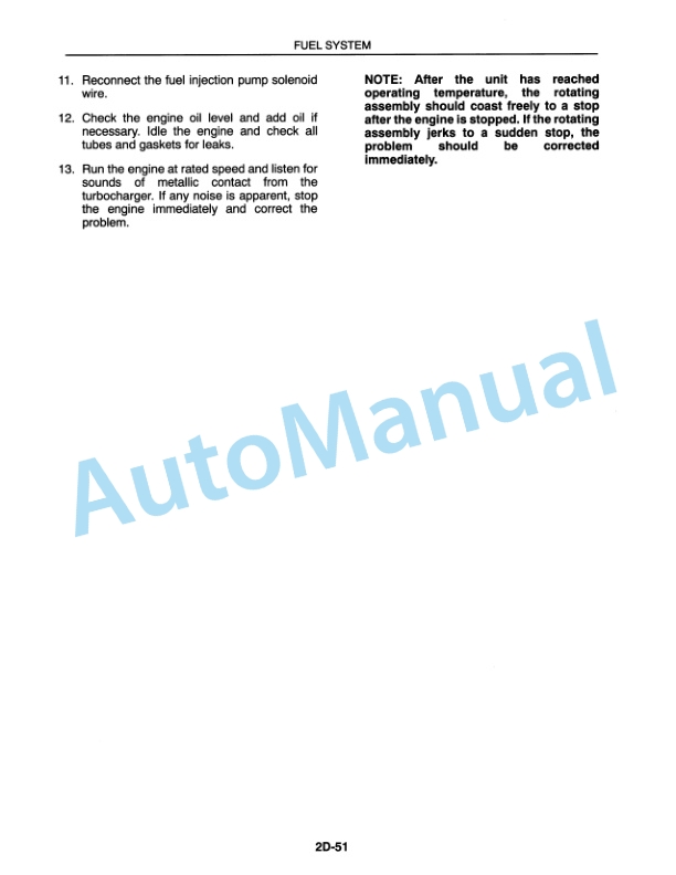 New Holland 9030, 9030E Fuel System Repair Manual 40903002 5 New Holland 9030, 9030E Fuel System Repair Manual 40903002-5