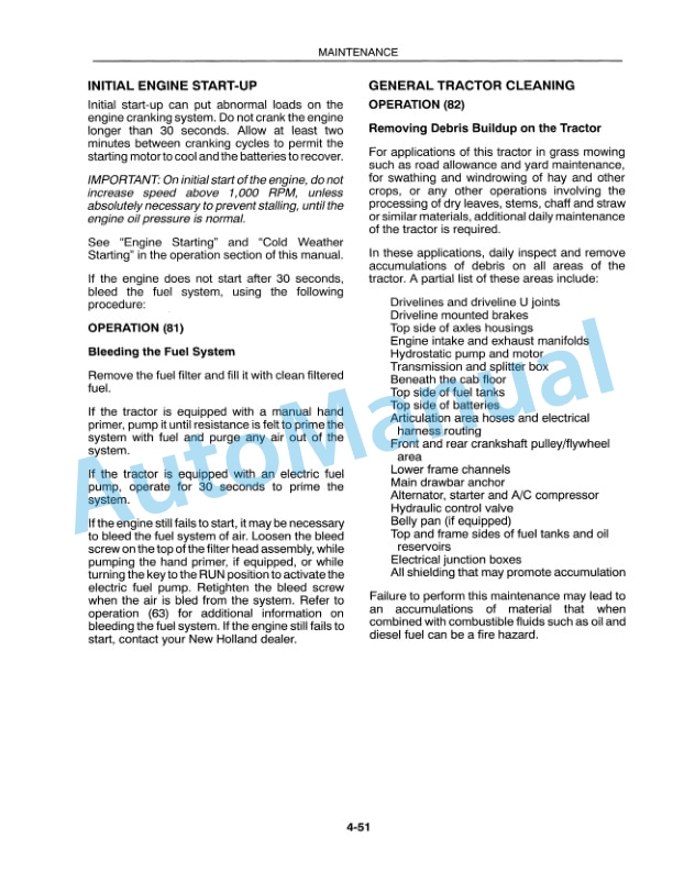 New Holland 9030, 9030E Tractor Operation and Maintenance Manual 42903013 5 New Holland 9030, 9030E Tractor Operation and Maintenance Manual 42903013 - Image 5