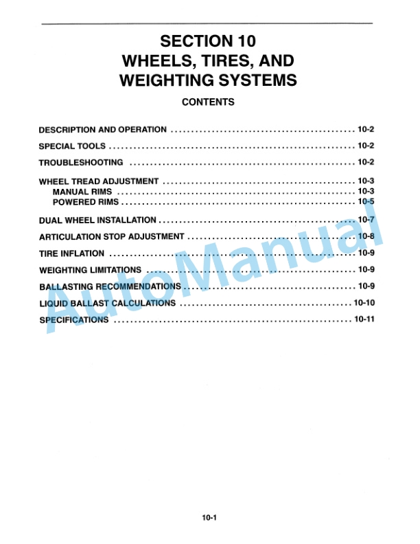 New Holland 9030 Bidirectional TM Tractor Service Manual 40903010 2 New Holland 9030 Bidirectional TM Tractor Service Manual 40903010-2