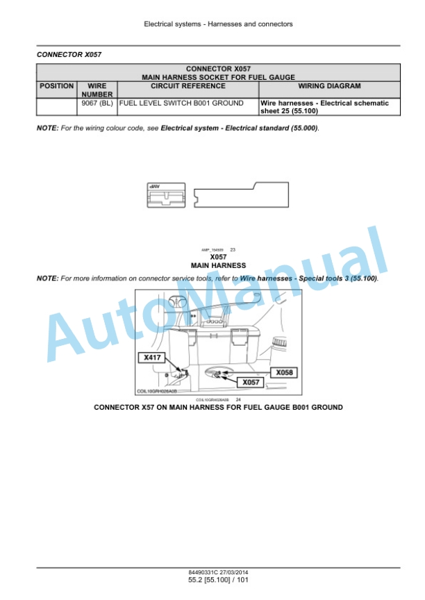 New Holland 9040L, 9040M, 9060L H, 9060L, 9080L H, 9080L, 9090L GE, 9090L H, 9090L Grape Harvester Service Manual 84490331C 2 New Holland 9040L, 9040M, 9060L H, 9060L, 9080L H, 9080L, 9090L GE, 9090L H, 9090L Grape Harvester Service Manual 84490331C - Image 2