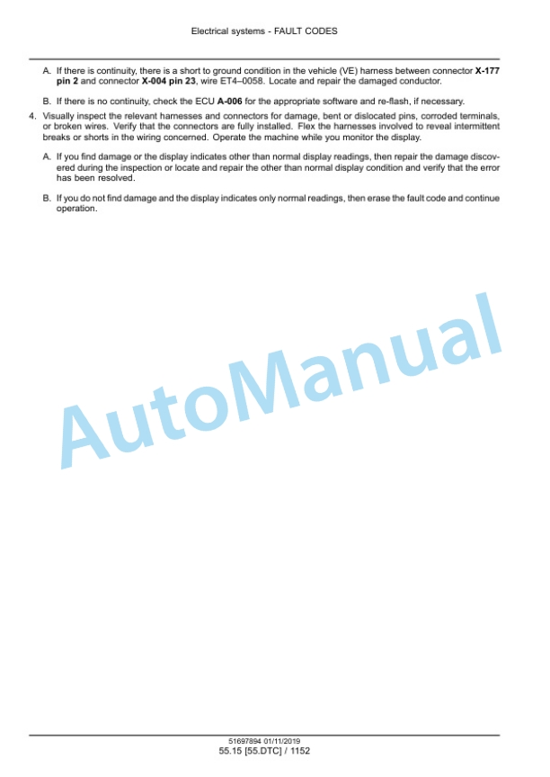 New Holland 9050L, 9050L High, 9050LL, 9070L, 9070L High, 9070LL, 9070M, 9090L High, 9090LL Grape Harvester Service Manual 51697894 4 New Holland 9050L, 9050L High, 9050LL, 9070L, 9070L High, 9070LL, 9070M, 9090L High, 9090LL Grape Harvester Service Manual 51697894 - Image 4